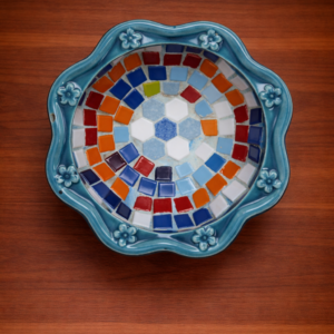 Hand Made Gold Fish Bowl Décor