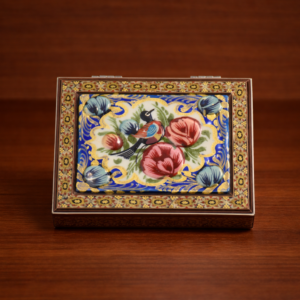 Blue Persian art Jewelry Box