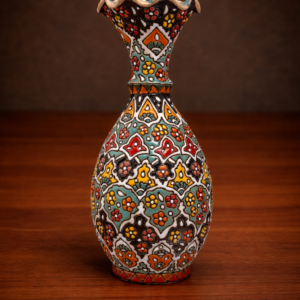 Enamel(Minakari)Pottery Vase