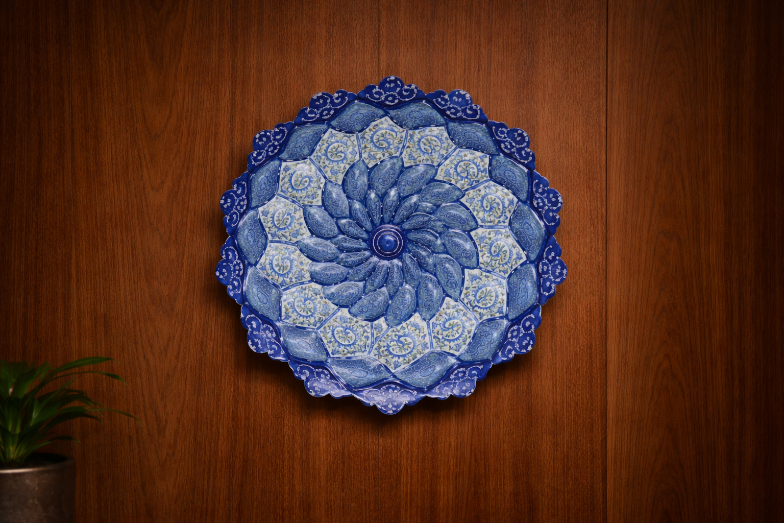 Enamel (Minakari) Wall Hanging Plate
